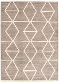 Anandi Grey-Ivory Area Rug - 3'11