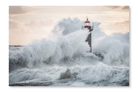 Lighthouse 16x24 Wall Art Frame And Fabric Panel