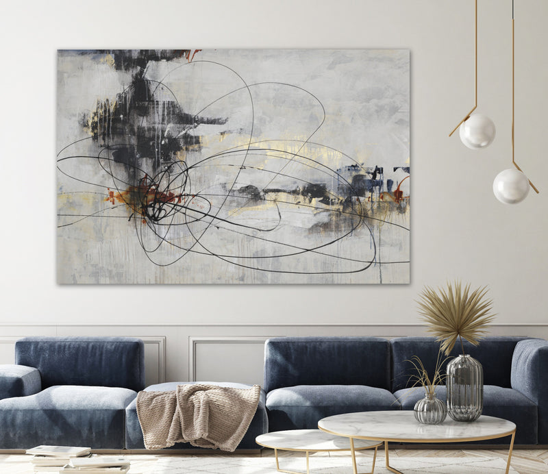 \"Mess With The Mind I\" Giant Art 72x48 Wall Art