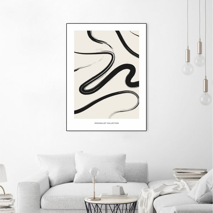 \"Free\" Canvas Framed Black 30x40 Wall Art