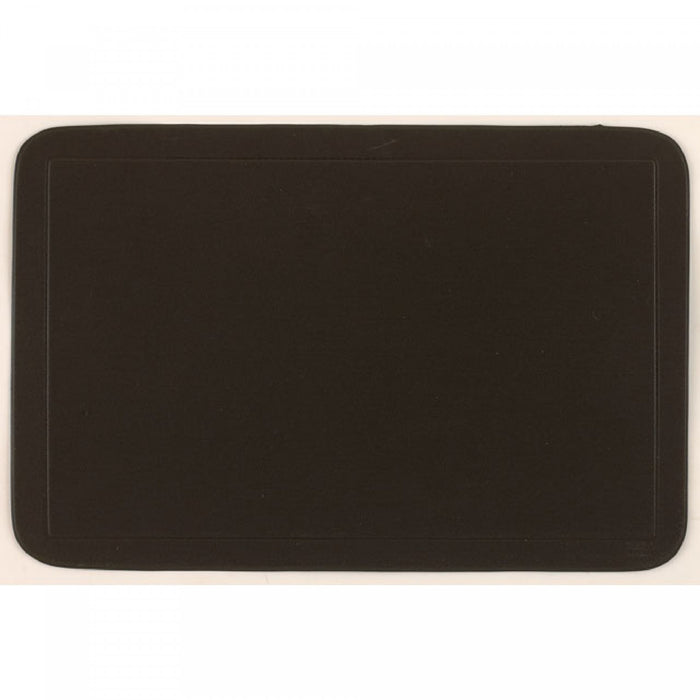 Plastic Placemat Black - Set of 12