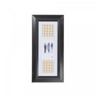 Arcadian Black Photo Frame 2-4x4 + 1-4x6 Frames