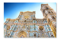 Duomo Cathedral In Florence Italy 28x42 Wall Art Frame And Fabric Panel