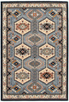 Edwin Navy Ivory Area Rug - 5' x 7'