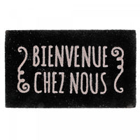 Coir Door Mat Bienvenue Chez Nous Floormat