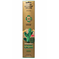 Gonesh Stick Flowering Cactus Set of 8 Incense Sticks