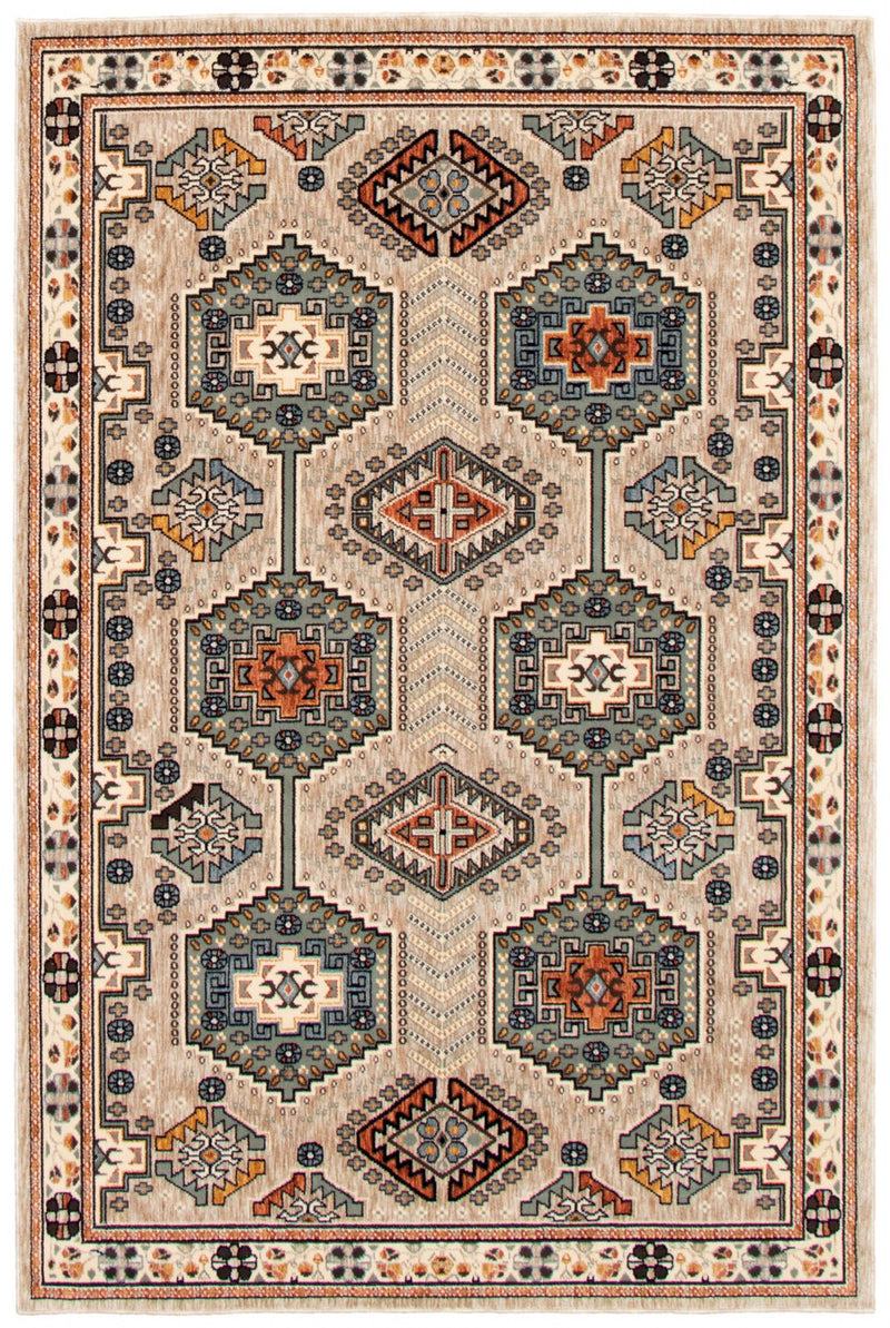 Quincy Taupe Area Rug - 5'3" x 7'3"
