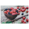 Printed Glass Cutting Board Cherry Berry - Set of 2