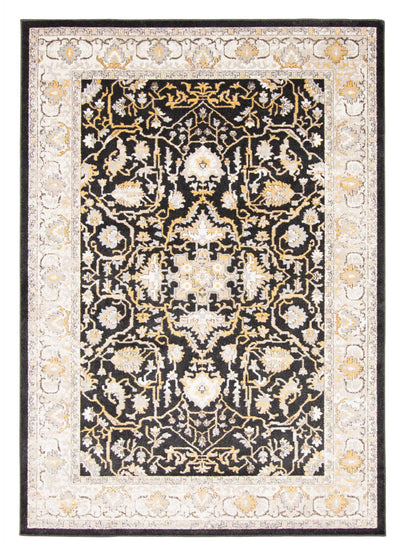 Legacy Black Machine Washable Area Rug - 6'0" x 9'0"