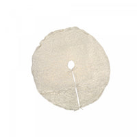 Sequined Tree Fleece Tree Skirt White Christmas Tree