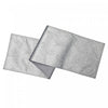 Lurex Table Runner 54\" Silver Reindeer