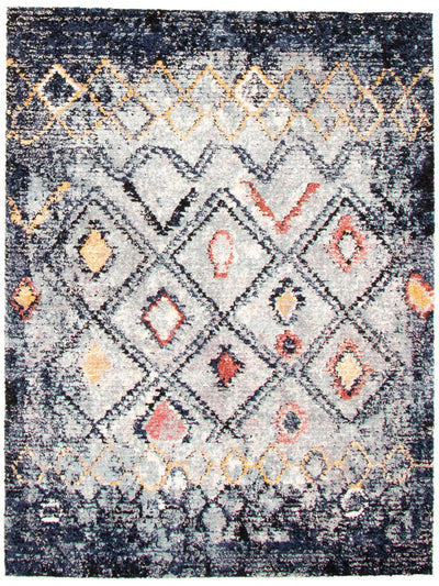 Makondo Classic Blue Area Rug - 5'3" x 7'3"