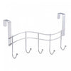 Delgado - Over the Door 5 Hooks Wavey Bath Accessories