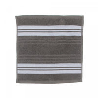 Deluxe Wash Cloth 12 x 12 Cool Grey - Set of 6 Towels