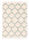 Helma Trellis Cream Shag 3'11