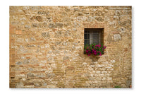 Italian Window 28x42 Wall Art Frame And Fabric Panel