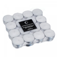 32 Pk Unscented Tealights White - Set of 2 Candle