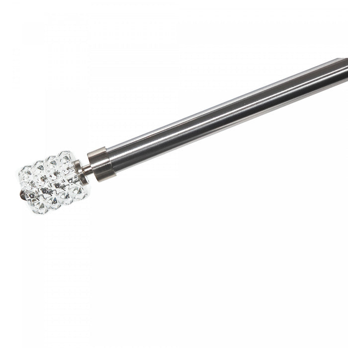 25/28mm Drape Pole Set Imperial- Nickel