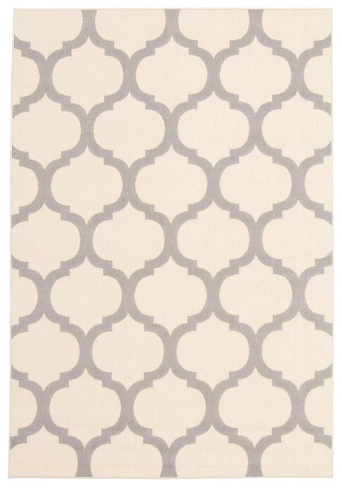 Sophie Light Grey Area Rug - 4'7\" x 6'7\"