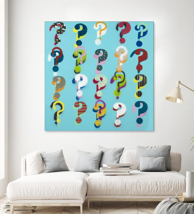 \"Pop The Question\" Giant Art 54x54 Wall Art