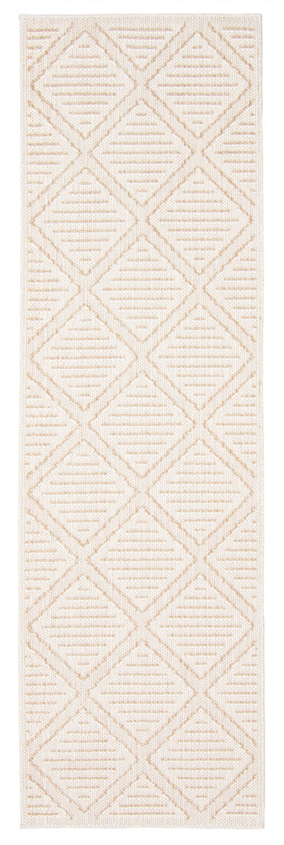 Xantha Taupe Area Rug - 2'6" x 12'0"