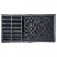 Rubber Black Boot Scrape & Store Floormat