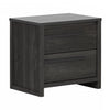 Tao 2-Drawer Nightstand - Grey Oak