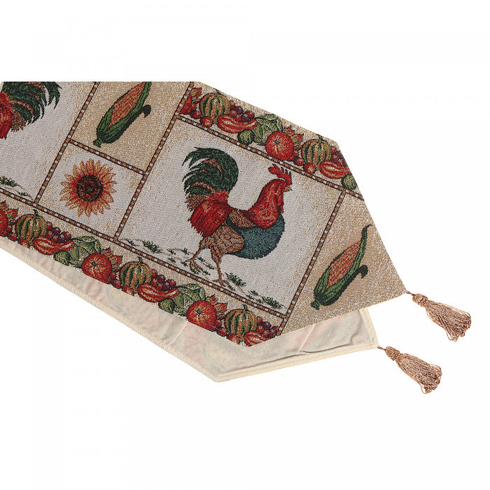Tapestry Table Runner Harvest Season 36\" - Set of 2