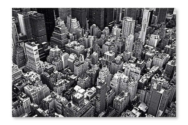 New York City 28x42 Wall Art Frame And Fabric Panel