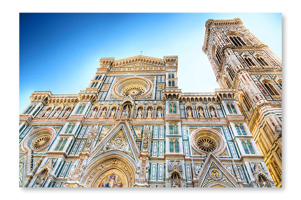 Duomo Cathedral In Florence Italy 24x36 Wall Art Frame And Fabric Panel