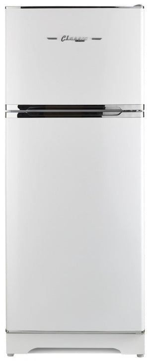 Off-Grid Classic Retro by Unique 14 Cu. Ft. Propane Refrigerator with Co Monitor - UGP-14C CR CM W