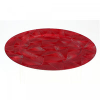 Charger Plate Trinity Red 13