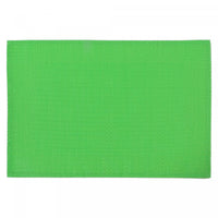 Vinyl Placemat Classic Lime Green - Set of 12