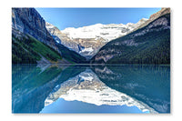Lake Louise, Banff National Park 28x42 Wall Art Frame And Fabric Panel