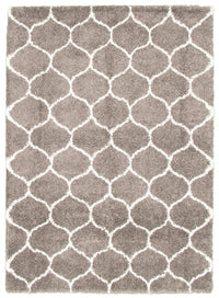 Alaura Trellis Grey Shag - 3'11