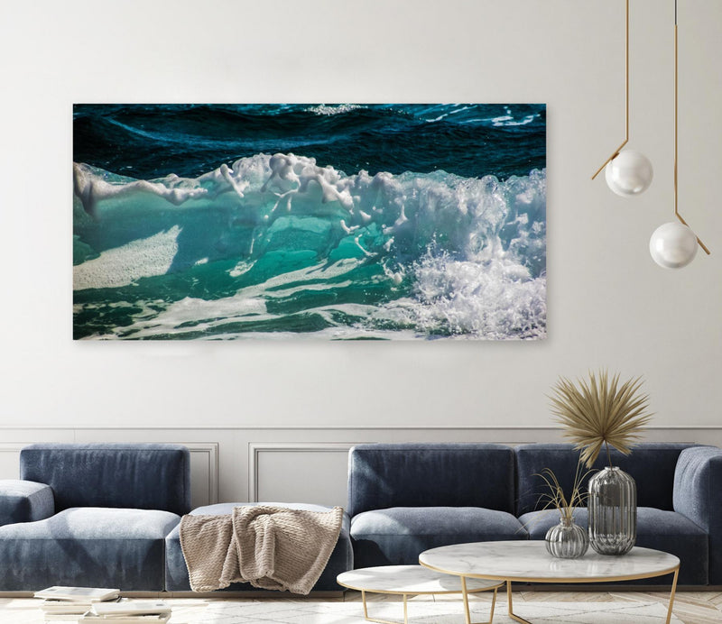 \"Broken Waves\" Giant Art 72x36 Wall Art