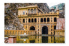 Galta Ji Mandir Temple, India 24x36 Wall Art Frame And Fabric Panel