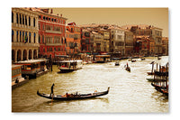 Venice-grand Canal 16x24 Wall Art Frame And Fabric Panel
