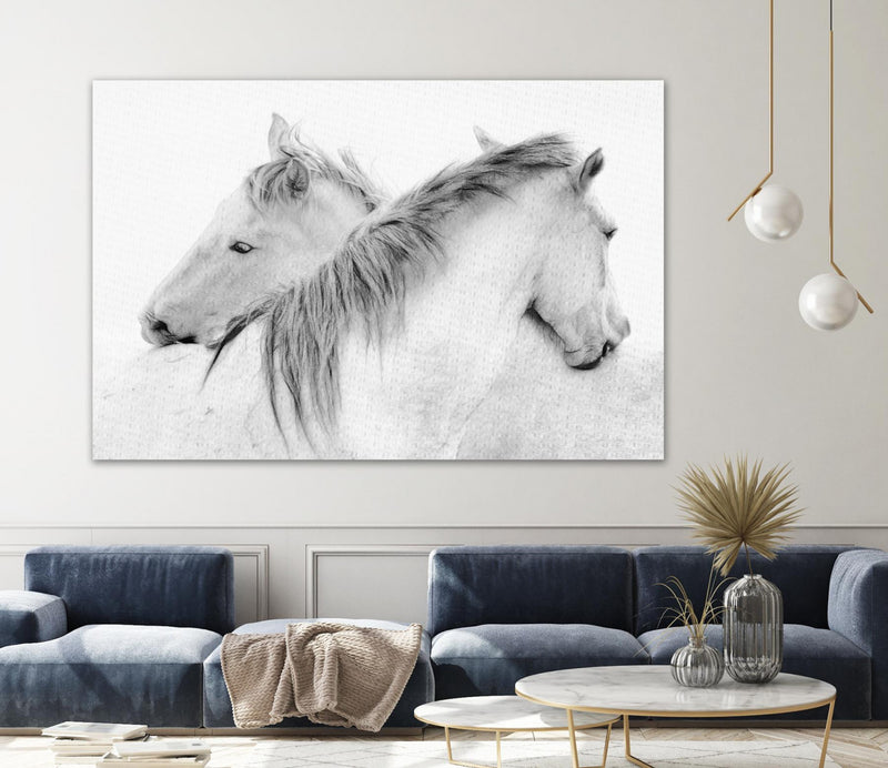 \"Stas - Horses\" Giant Art 84x54 Wall Art