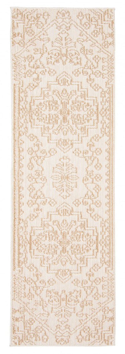 Halfrida Taupe Area Rug - 2'6" x 12'0"