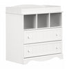 Savannah Narrow Changing Table - Pure White