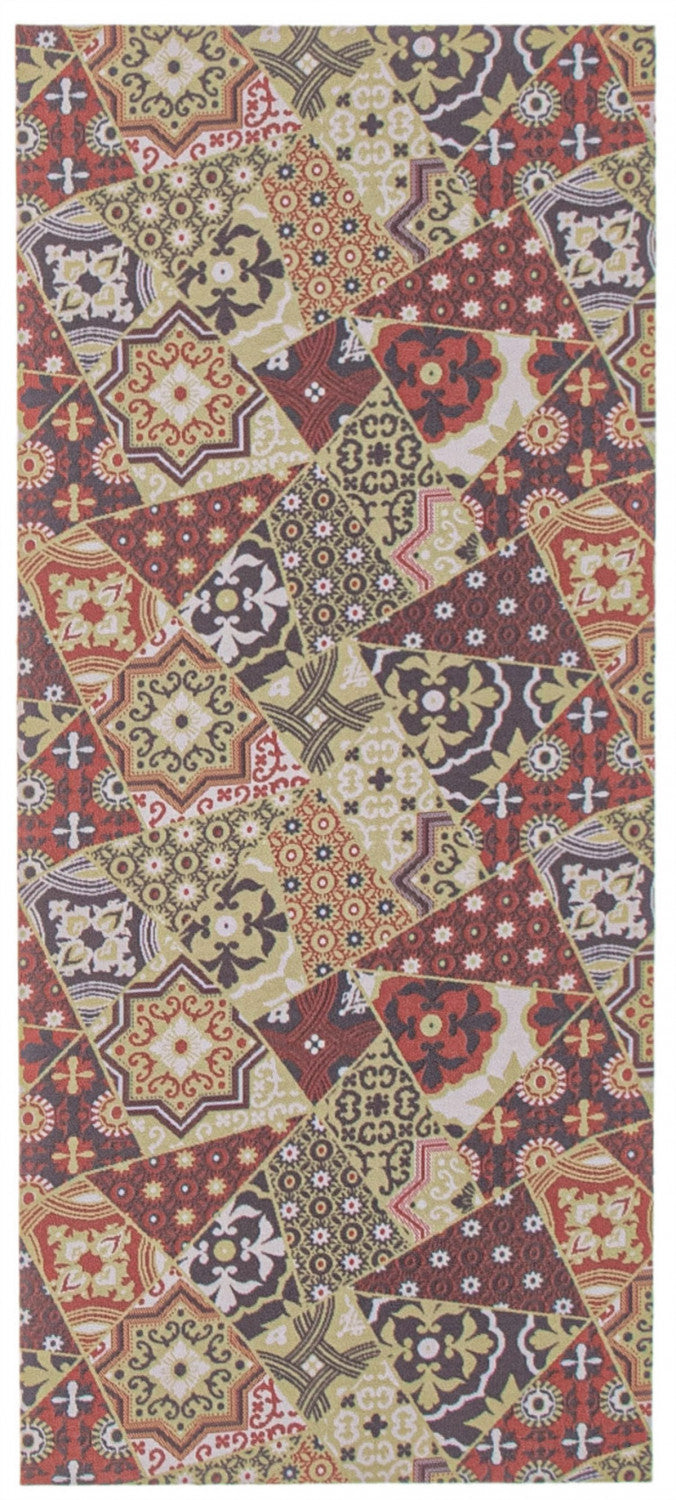 Bellezza Red 2'2" x 5'0" Area Rug - S of 2
