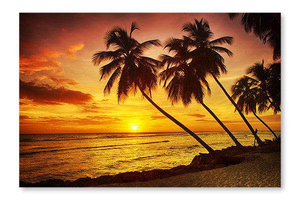 Barbados  3 16x24 Wall Art Frame And Fabric Panel
