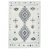 Lola Diamond Grey 4x6 Area Rug