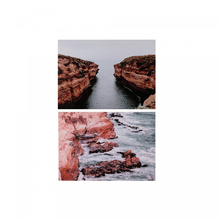 Canvas Wall Art at Cliff's End 20 x 28 -Set of 2 Wall Decor