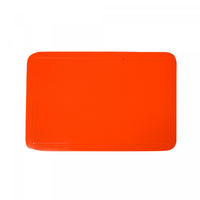 Plastic Placemat Orange - Set of 12