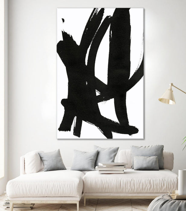 \"Composition In Black And White 7\" Giant Art 72x48 Wall Art