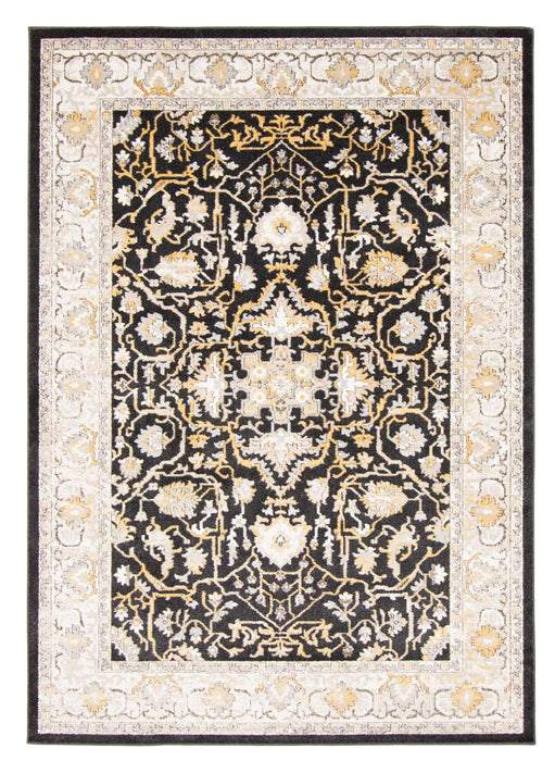 Legacy Black Machine Washable Area Rug - 8'0\" x 10'0\"