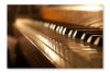 Piano Keyboard 28x42 Wall Art Frame And Fabric Panel
