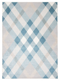 Kors Grey Machine Washable Area Rug - 3'0